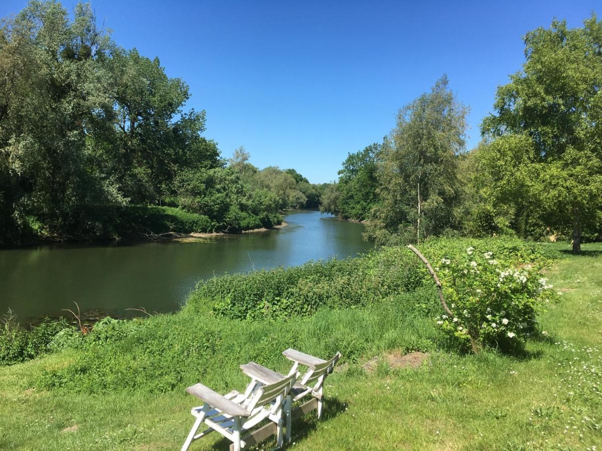 לינה וארוחת בוקר Vétheuil En Bord De Seine מראה חיצוני תמונה